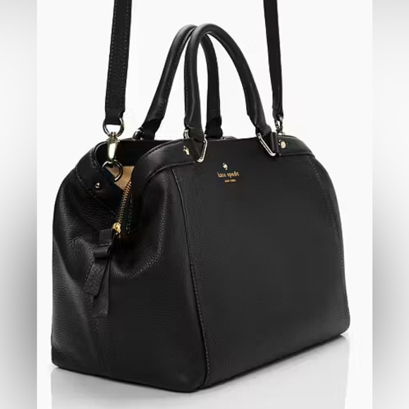 KATE SPADE HAMILTON HEIGHTS SLOAN SATCHEL BAG IN SOFT LEATHER - Picture 2 of 14